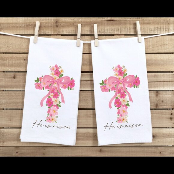 Set of two Easter Decorative Towels - Picture 1 of 3